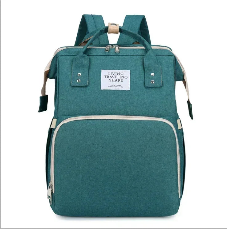 Video Multifunktions-Wickeltasche Rucksack mit Wickelunterlage