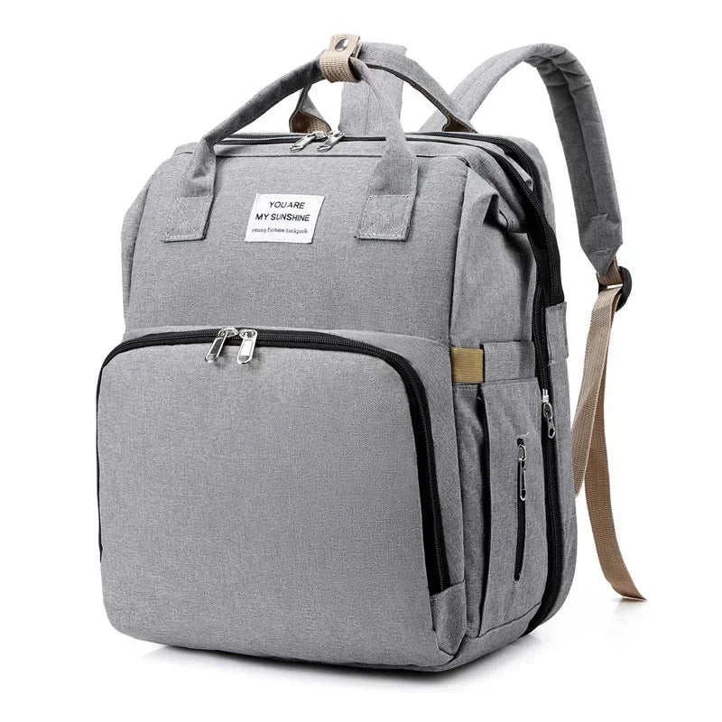 Video Multifunktions-Wickeltasche Rucksack mit Wickelunterlage
