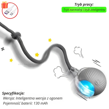 Interaktywna, ładowalna inteligentna zabawka dla zwierząt