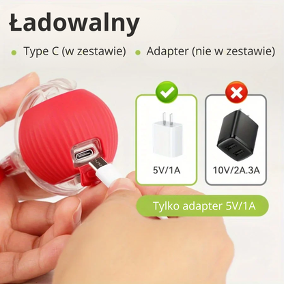 Interaktywna, ładowalna inteligentna zabawka dla zwierząt