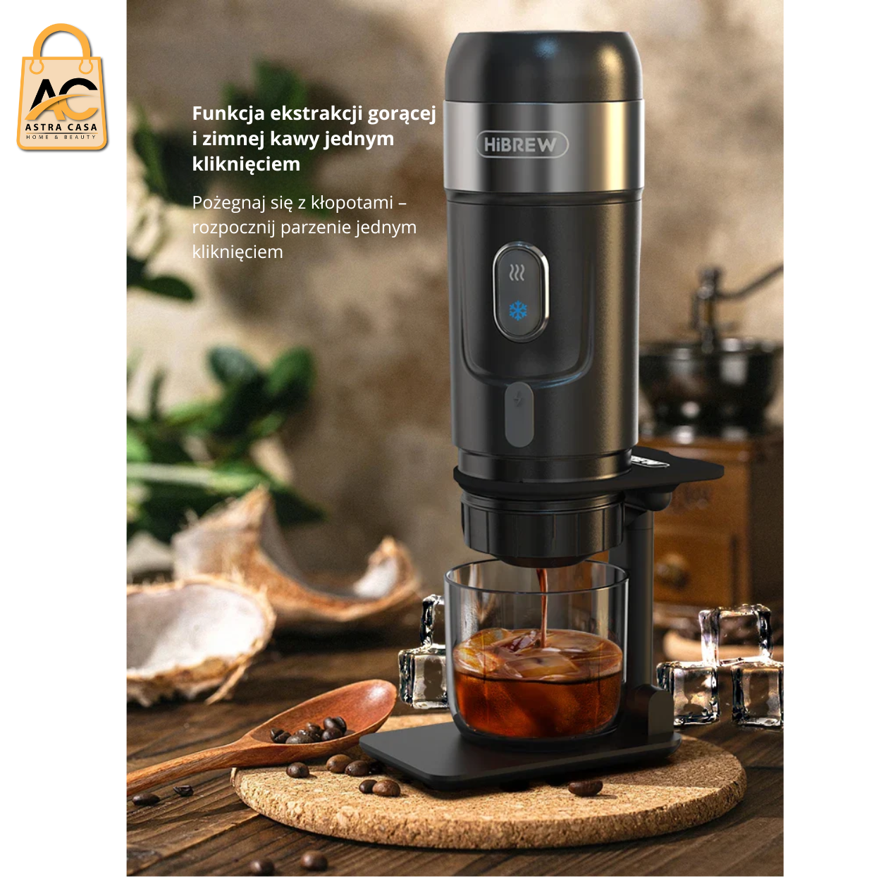 Portable Coffee Machine for Car & Home,DC12V  - 3 in 1 Expresso,Nexpresso Dolce
