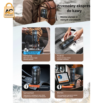 Portable Coffee Machine for Car & Home,DC12V  - 3 in 1 Expresso,Nexpresso Dolce