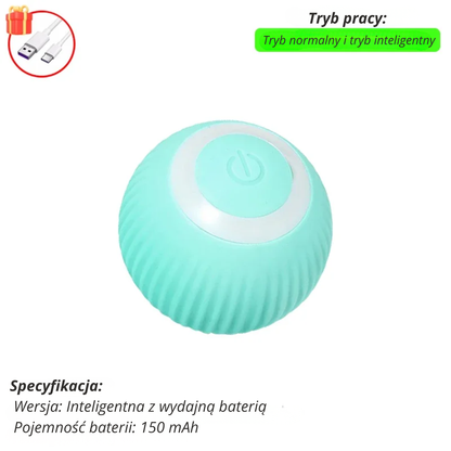 Interaktywna, ładowalna inteligentna zabawka dla zwierząt