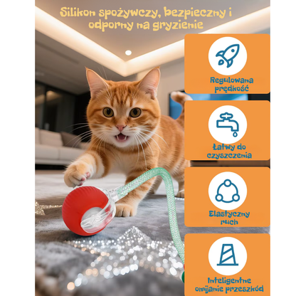 Interaktywna, ładowalna inteligentna zabawka dla zwierząt