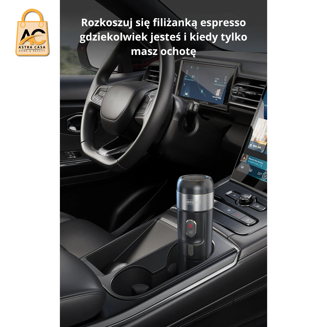 Portable Coffee Machine for Car & Home,DC12V  - 3 in 1 Expresso,Nexpresso Dolce