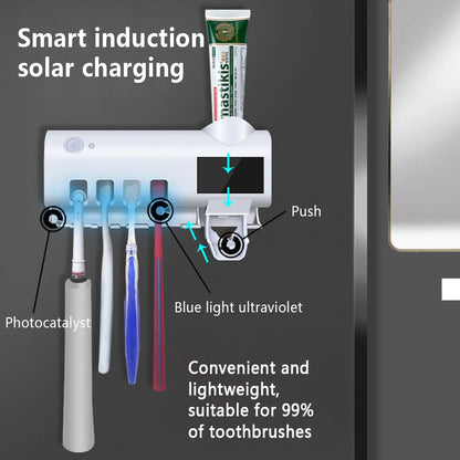 Automatic Toothbrush Holder  with UV Sterilizer
