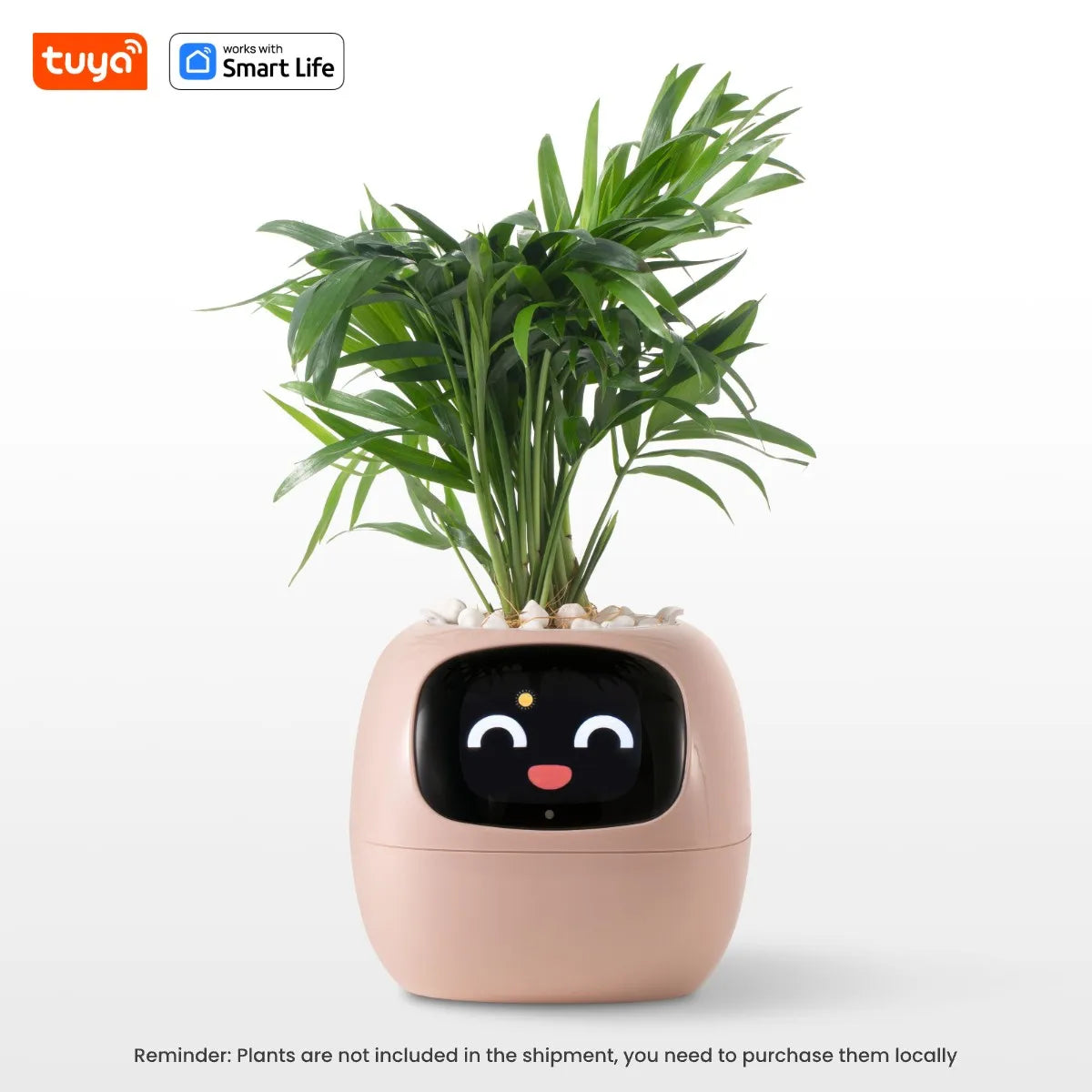 Tuya Ivy Smart Planter, 49 Rich Expressions,7 smart sensors, AI Chips