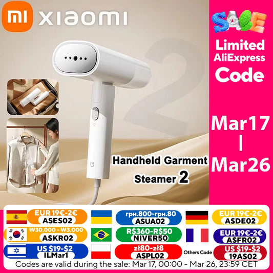 XIAOMI MIJIA Hand-Dampfglätter