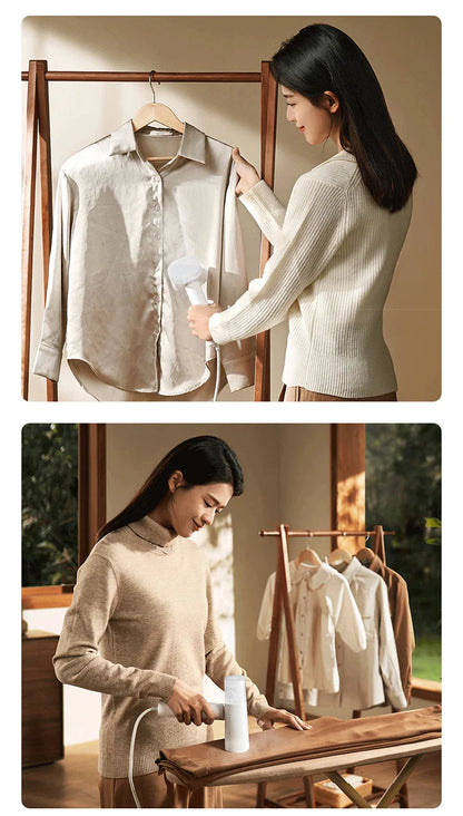 XIAOMI Mijia 2 – Składany ręczny parowy żelazko do ubrań, przenośne