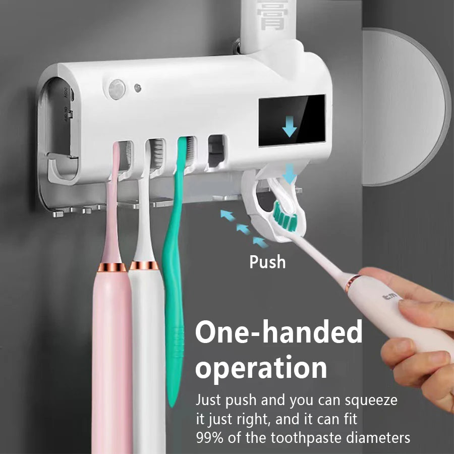 Automatic Toothbrush Holder  with UV Sterilizer