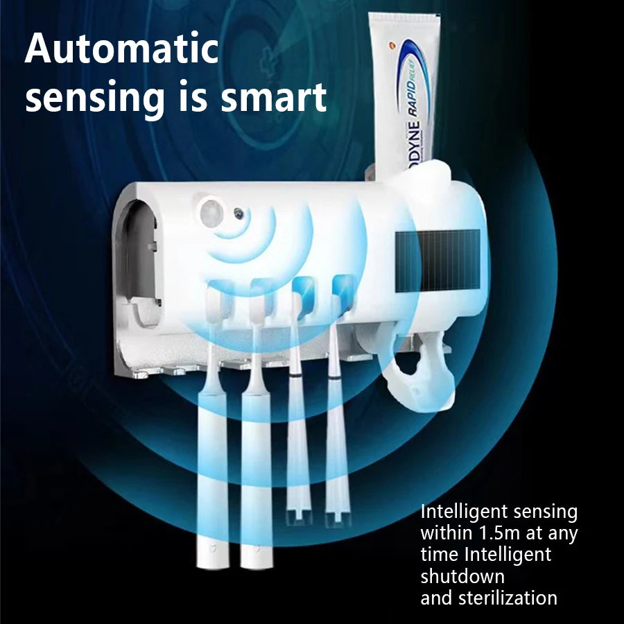 Automatic Toothbrush Holder  with UV Sterilizer